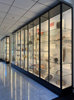 Bild 5 Glasmonter med LED-list, 100x40x200 cm